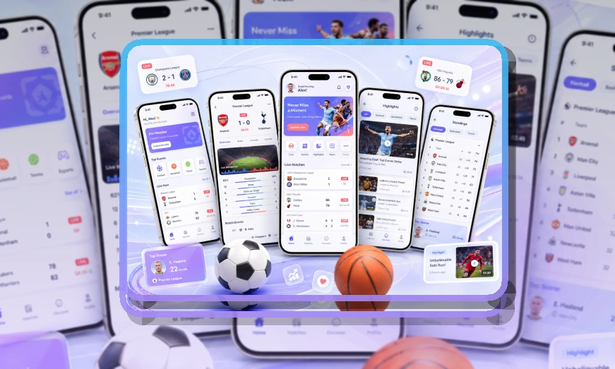 乐竞体育 App · 赛事内容按用户习惯组织